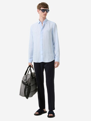 BOGNER Regular fit Button Up Shirt 'Timi' in Blue