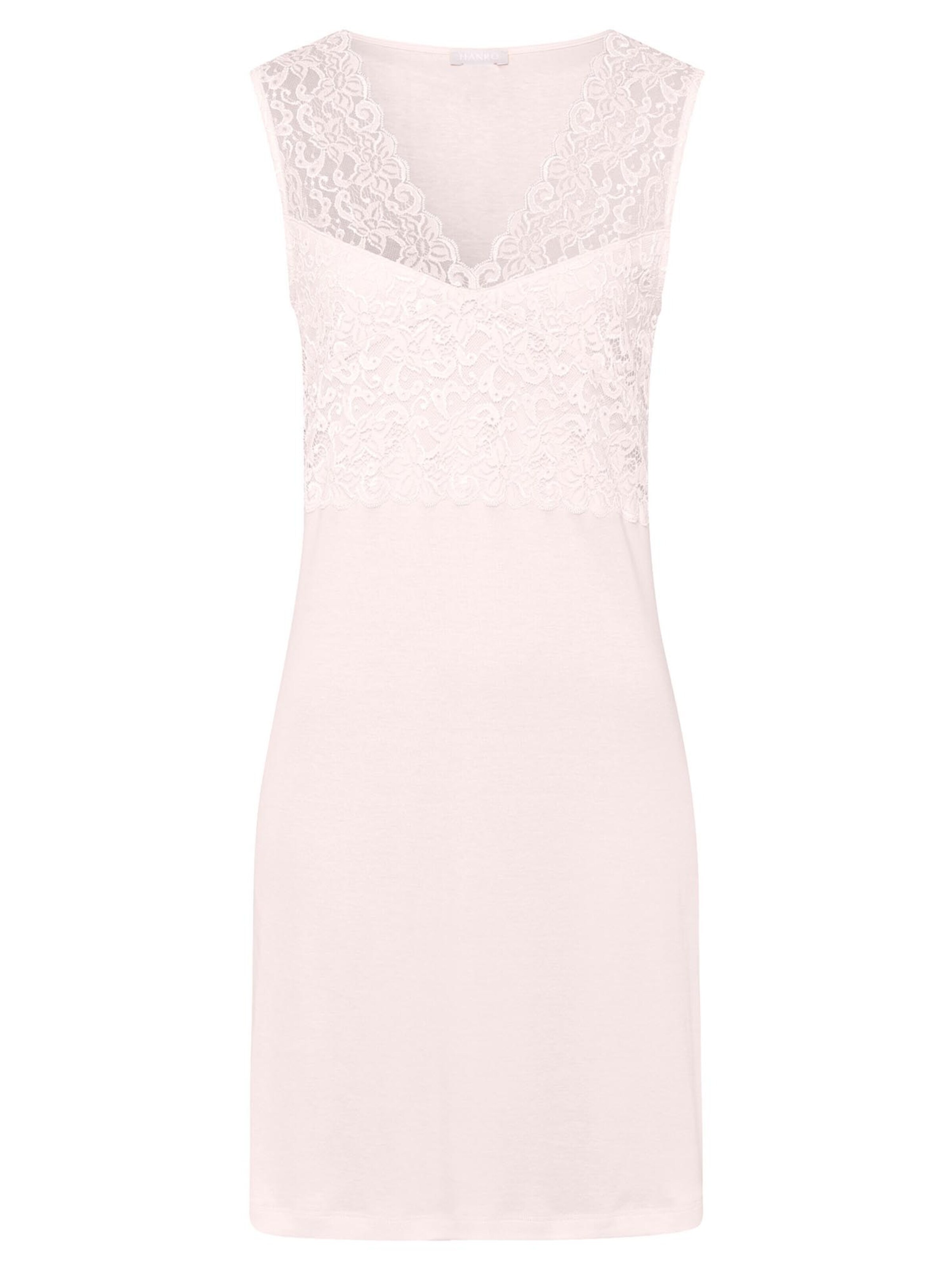 Hanro Nightgown 'Moments' in Pink: front