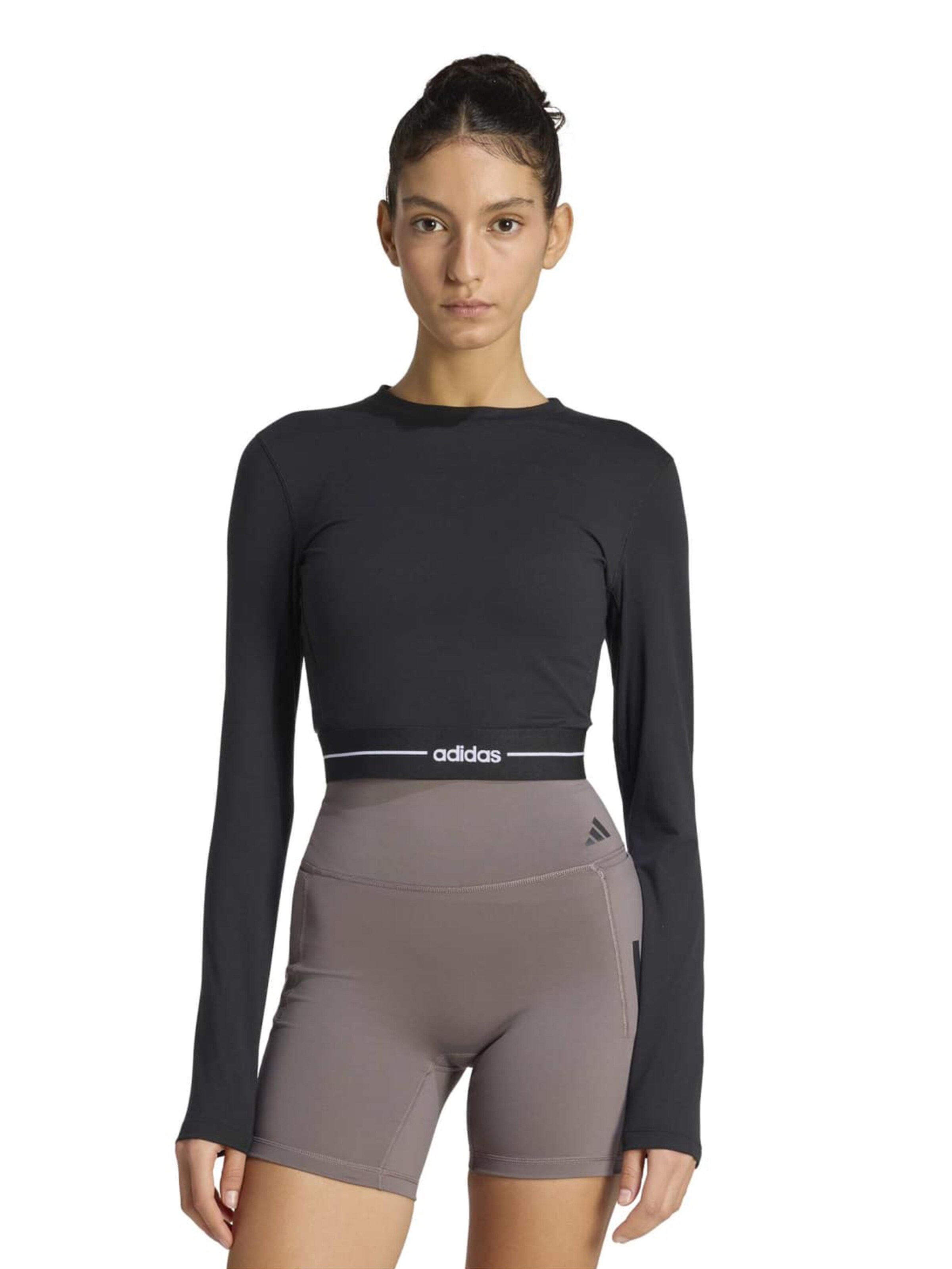 ADIDAS PERFORMANCE Λειτουργικό μπλουζάκι 'HYG' σε μαύρο: μπροστά