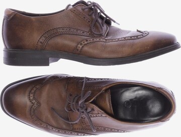 ECCO Flats & Loafers in 41 in Brown: front