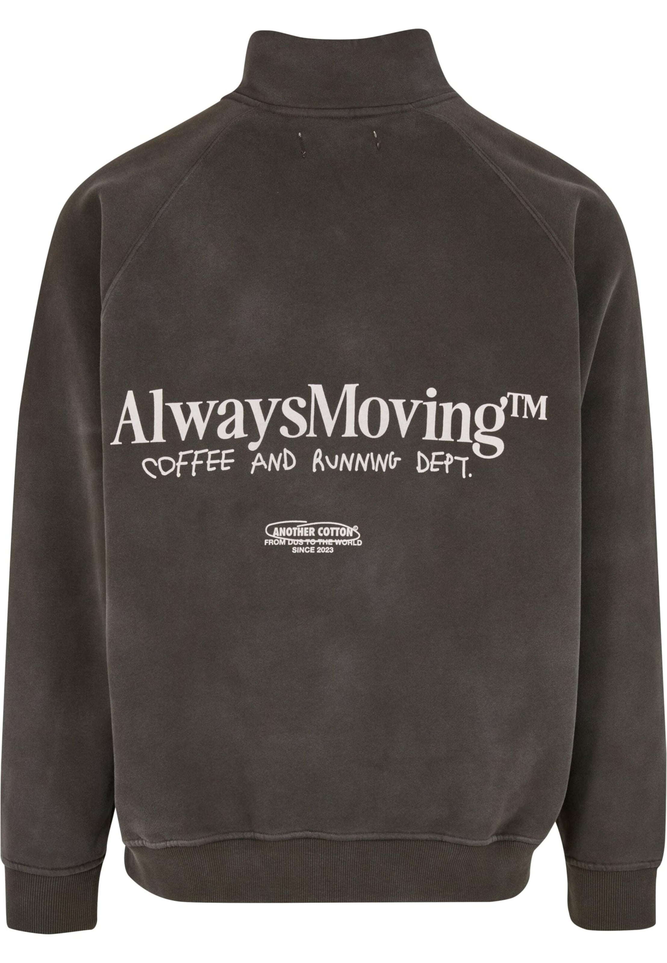Felpa 'Always Moving' di Another Cotton Lab in grigio