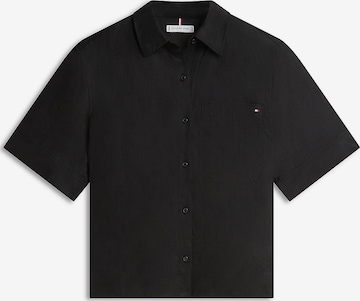 Chemisier 'ESS' TOMMY HILFIGER en noir : devant