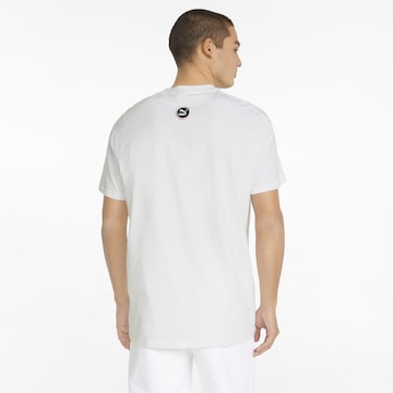 T-Shirt fonctionnel 'T7 Go For' PUMA en blanc