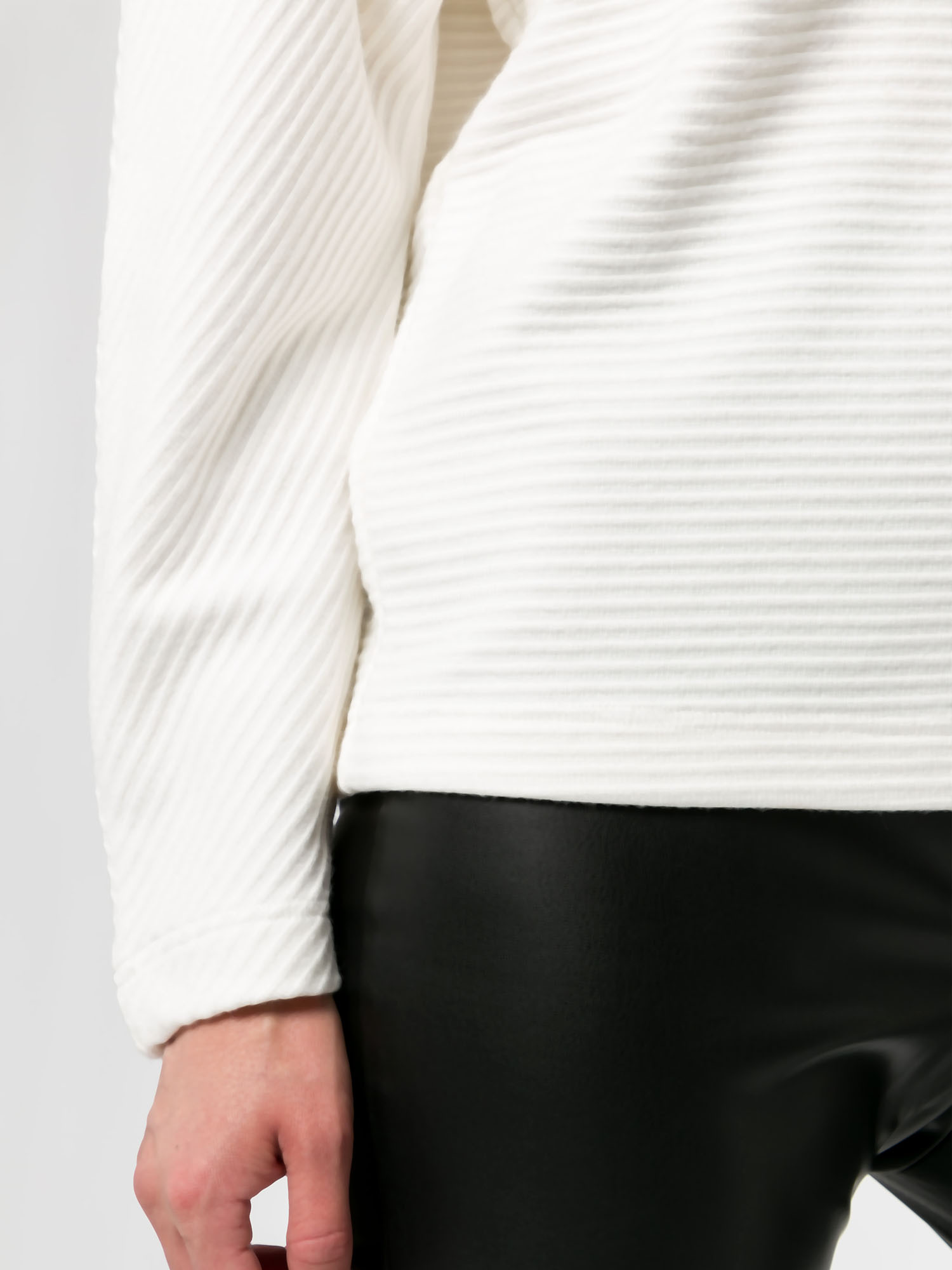 zero Sweathshirt in Offwhite zero Sweathshirt in Offwhite