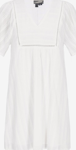 DreiMaster Vintage Zomerjurk in Wit: voorkant