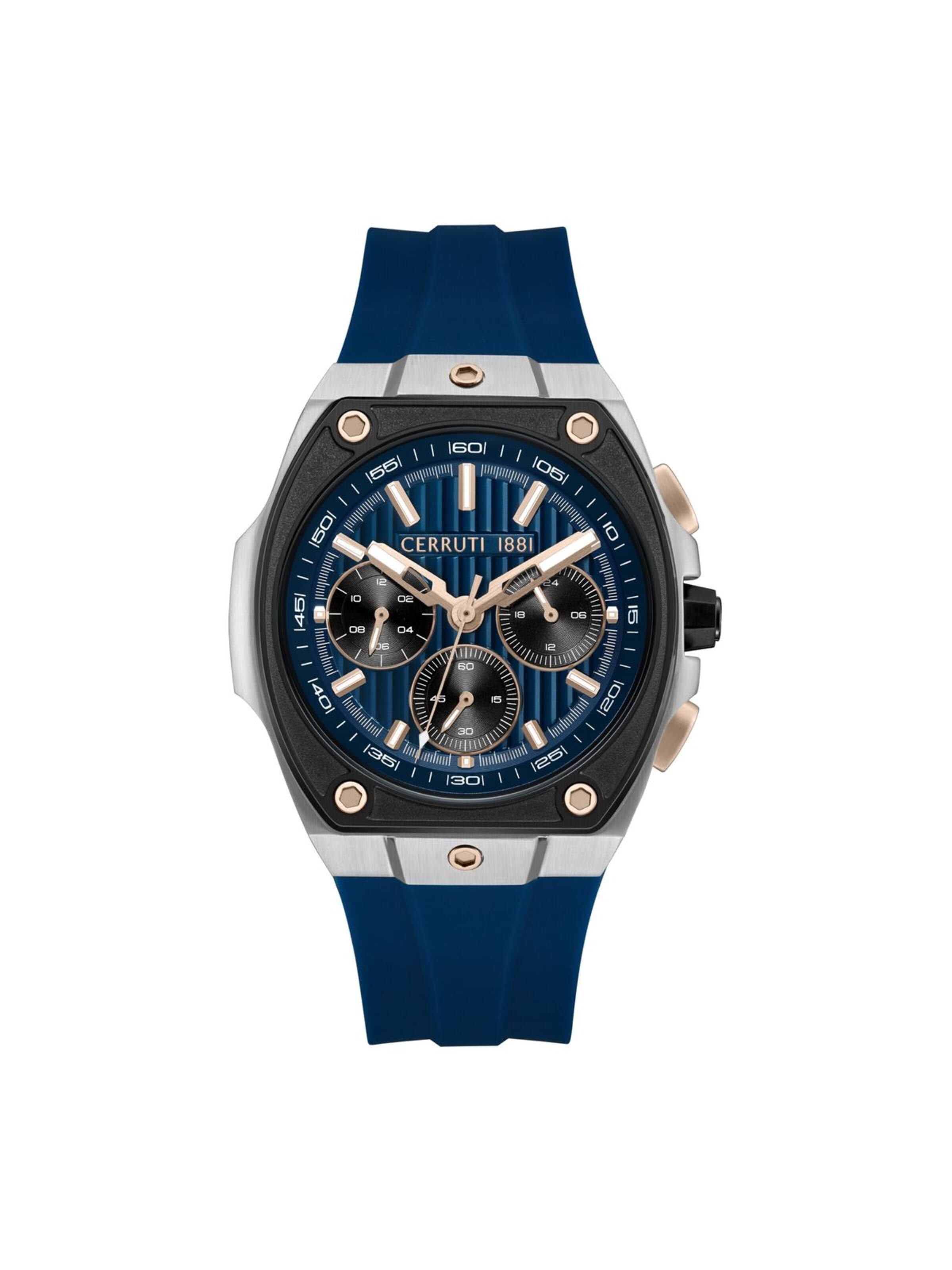 CERRUTI 1881 Analog watch in Blue: front
