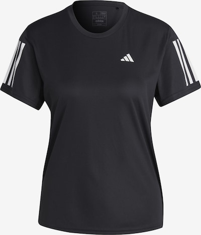 ADIDAS PERFORMANCE Performance shirt 'Own the Run' in Black / White, Item view