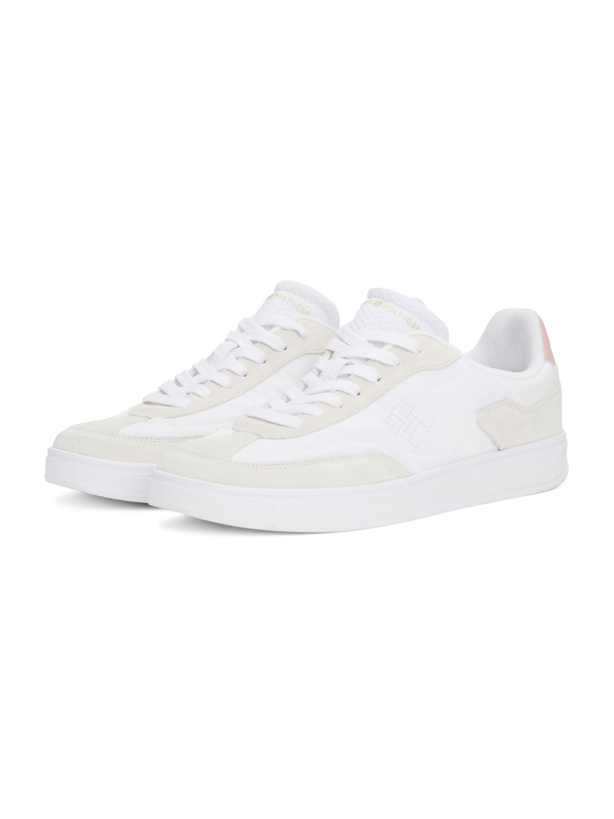 Baskets basses 'HERITAGE' TOMMY HILFIGER en blanc