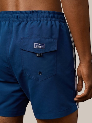 Shorts de bain 'HARRY PLACED' Hackett London en bleu