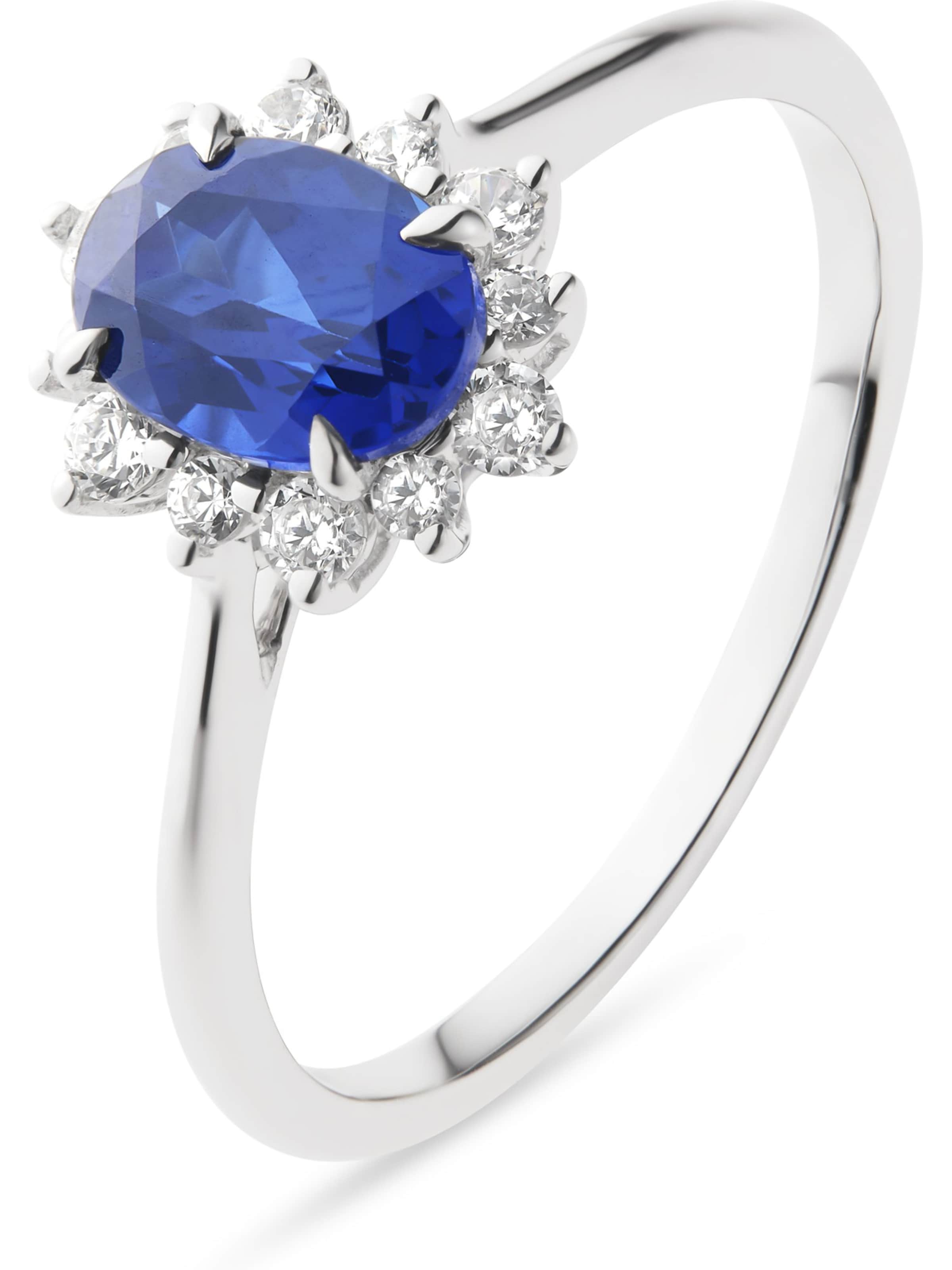 CHRIST Ring in Silber: Vorderseite