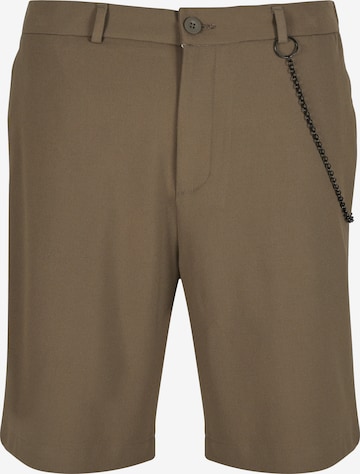 2Y Premium Chino in Groen: voorkant