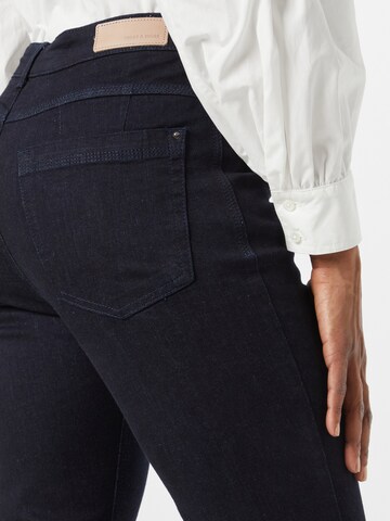 MORE & MORE Slimfit Jeans in Zwart