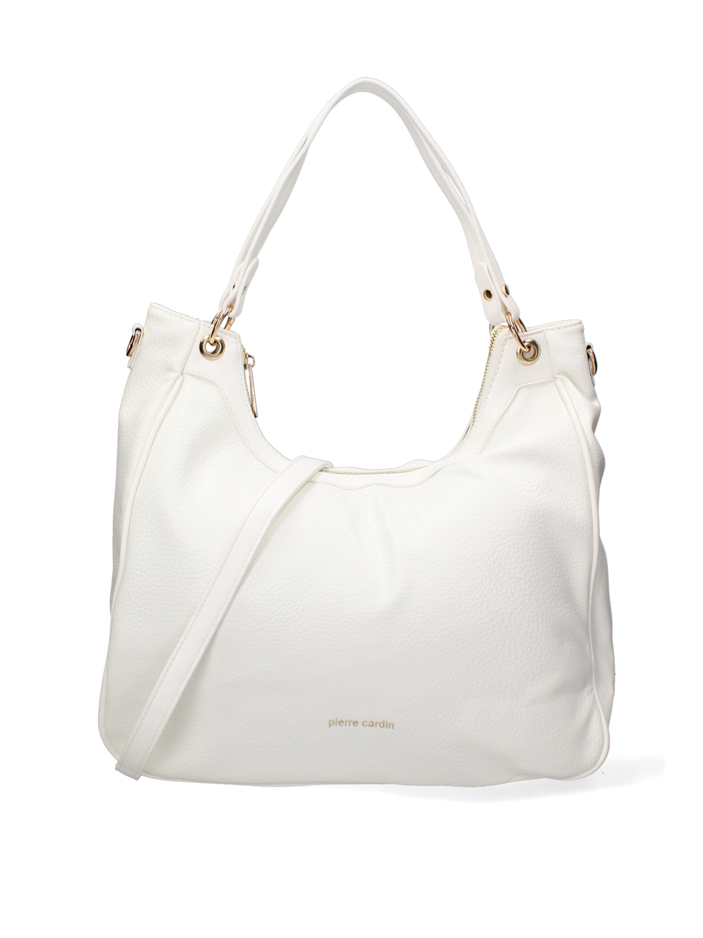 Sac bandoulière PIERRE CARDIN en blanc : devant