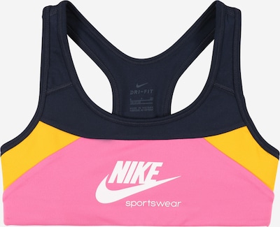 NIKE Športni nederček | oranžna / roza / črna barva, Prikaz izdelka