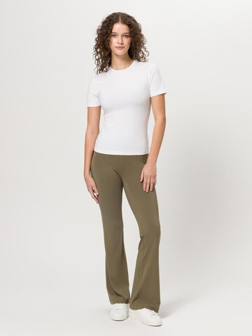 Les Lunes Flared Leggings 'Belle' i grøn