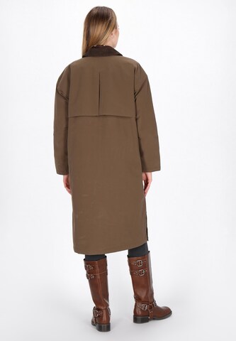 Manteau mi-saison DreiMaster Vintage en marron