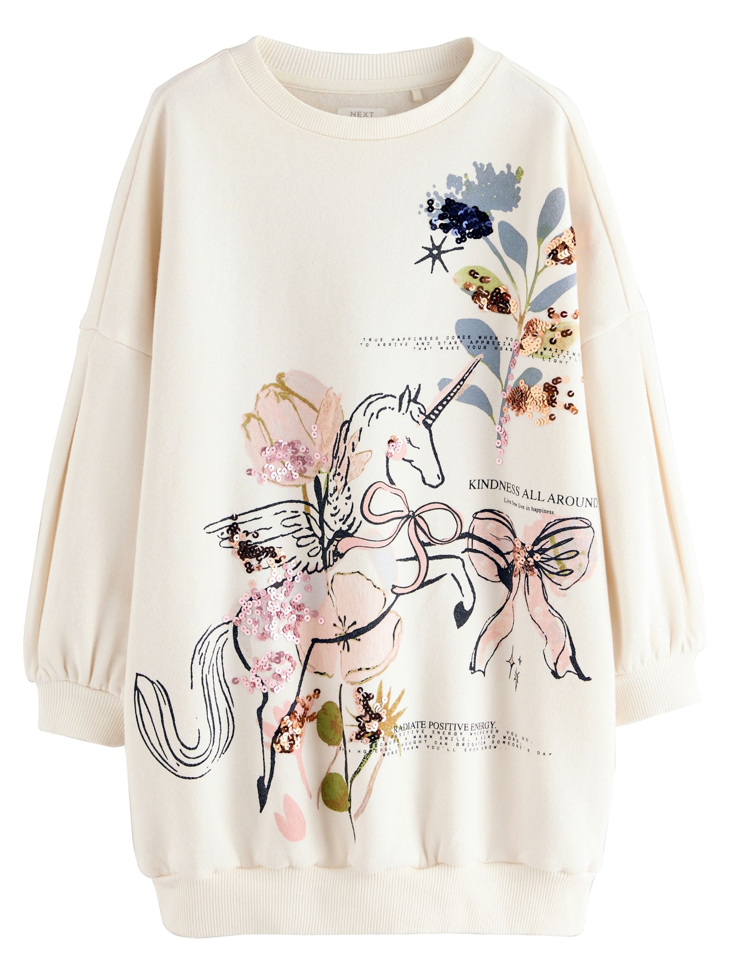 Abito di Next in beige: frontale