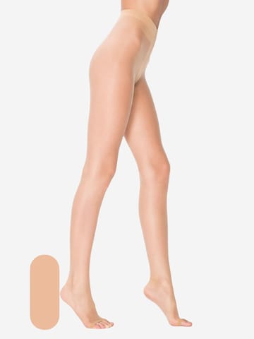 Collant 'PENTI Damen-Strumpfhose mit offener Zehenpartie' Penti en beige : devant