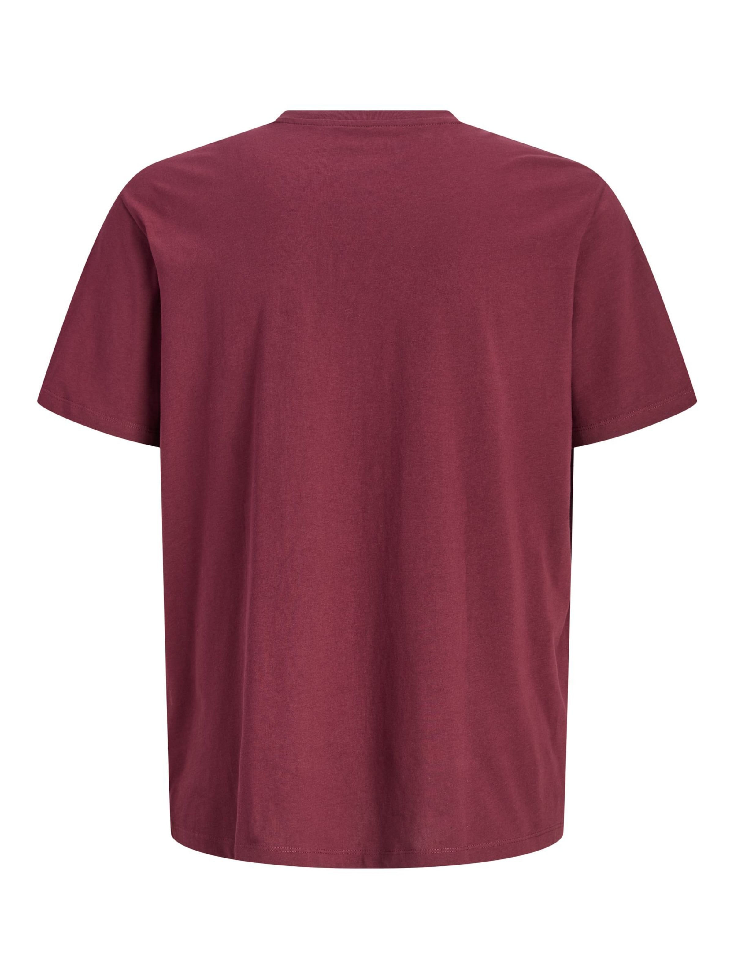 Jack & Jones Plus Shirt in Red