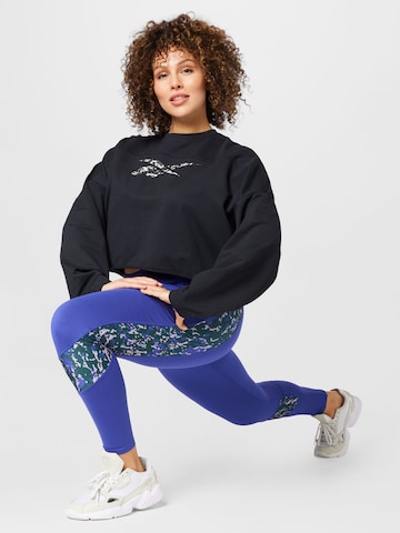 Reebok Sports sweatshirt 'Modern Safari' in Black