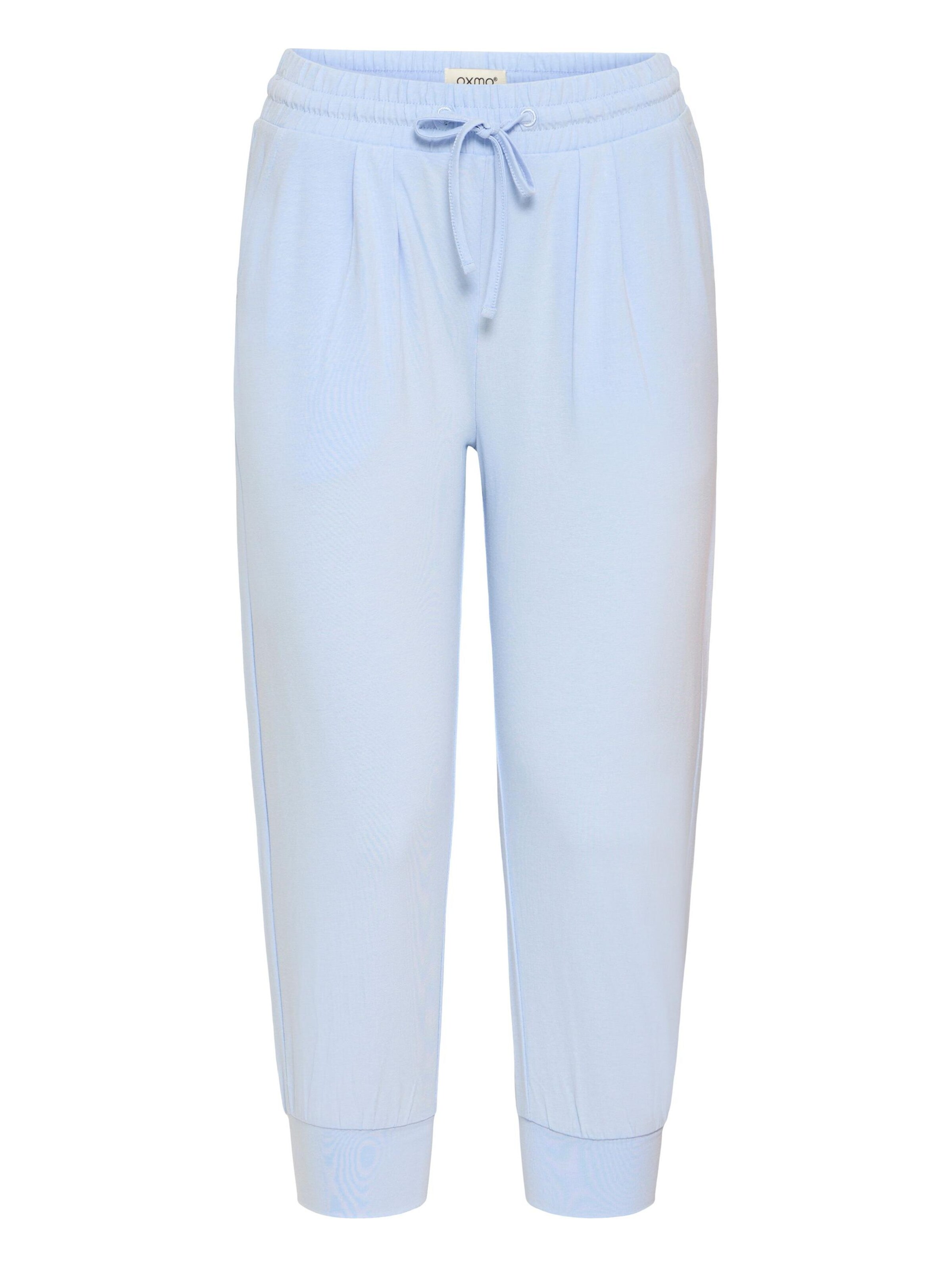 Tapered Pantaloni ' OXOdda ' di Oxmo in blu: frontale