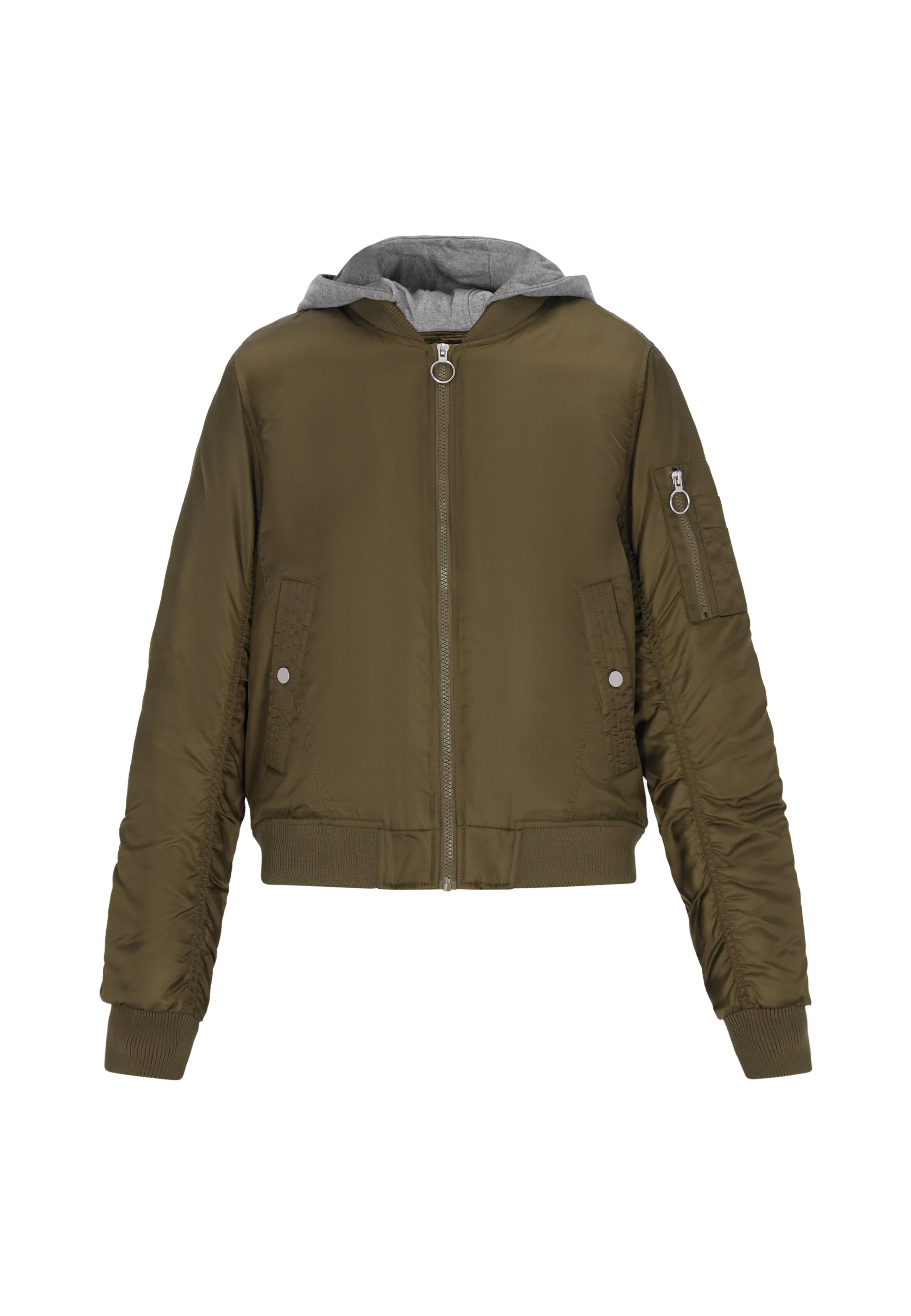 myMo ROCKS - Casaco meia-estação em verde: frente