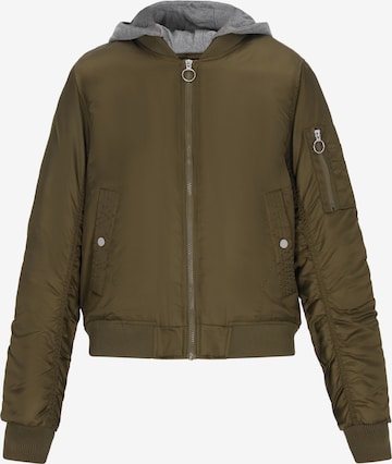 myMo ROCKS Jacke in Grün: Vorderseite