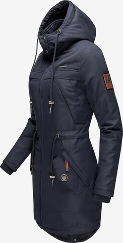 MARIKOO Winterparka 'Kamii' in Blauw