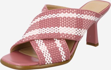 Mule 'GIDEON' MICHAEL Michael Kors en rose : devant