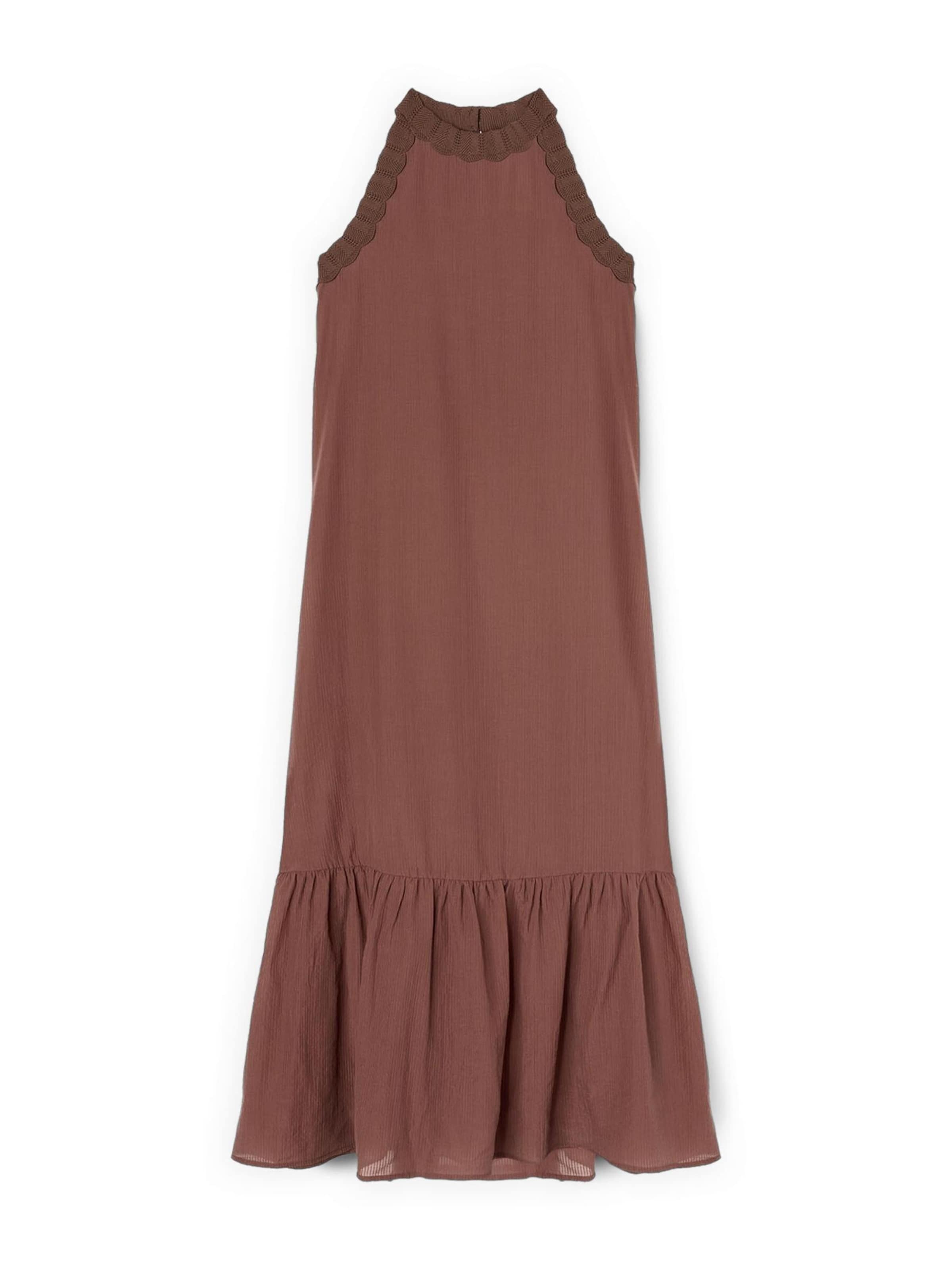MOTIVI Dress in Brown: front