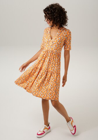 Aniston CASUAL Kleid in Mischfarben