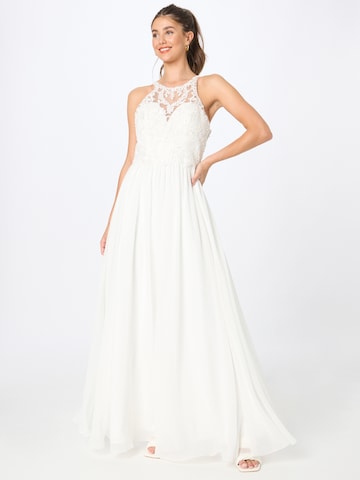 Laona Evening dress in White: front