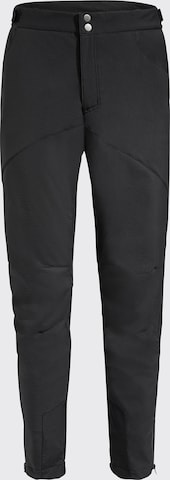 VAUDE Athletic Pants in Black: front