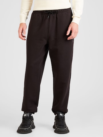 Tommy Jeans Tapered Broek 'CLASSICS' in Zwart: voorkant