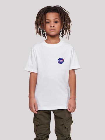 F4NT4STIC Shirt 'NASA' in Wit: voorkant