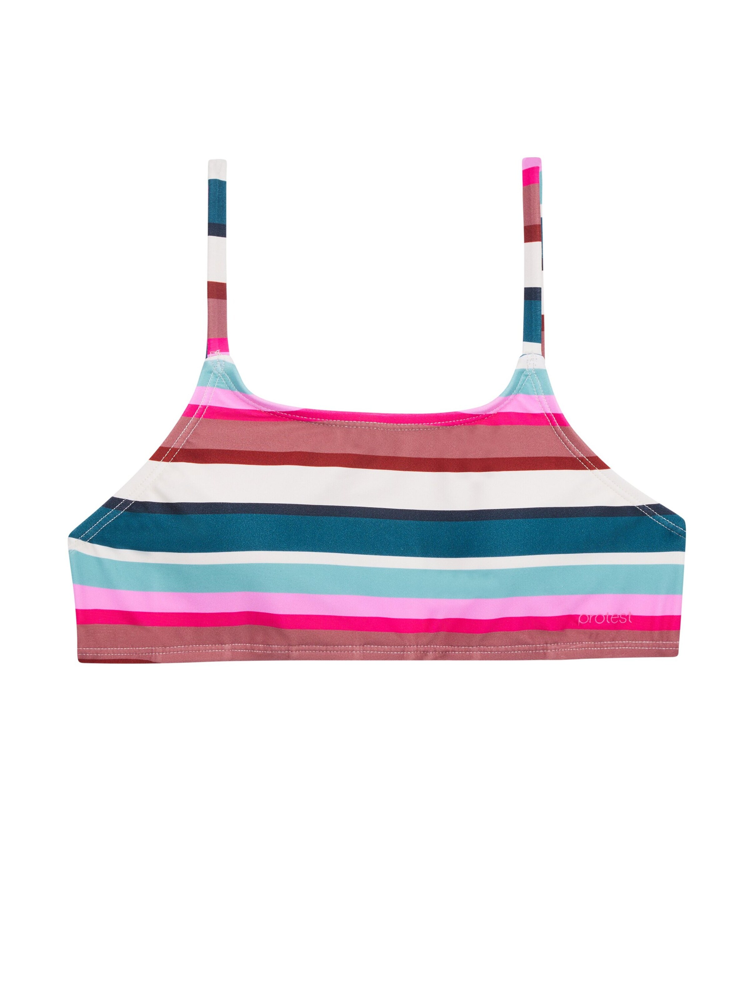 PROTEST Bustier Bikini 'PRTJONOI JR'‌‌‌‌‌‌‌‌ in Pink