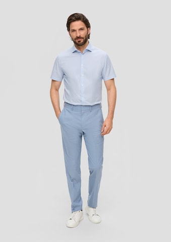 s.Oliver BLACK LABEL Regular Fit Hemd in Blau