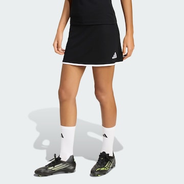 Gonna sportiva 'Entrada26' di ADIDAS PERFORMANCE in nero: frontale