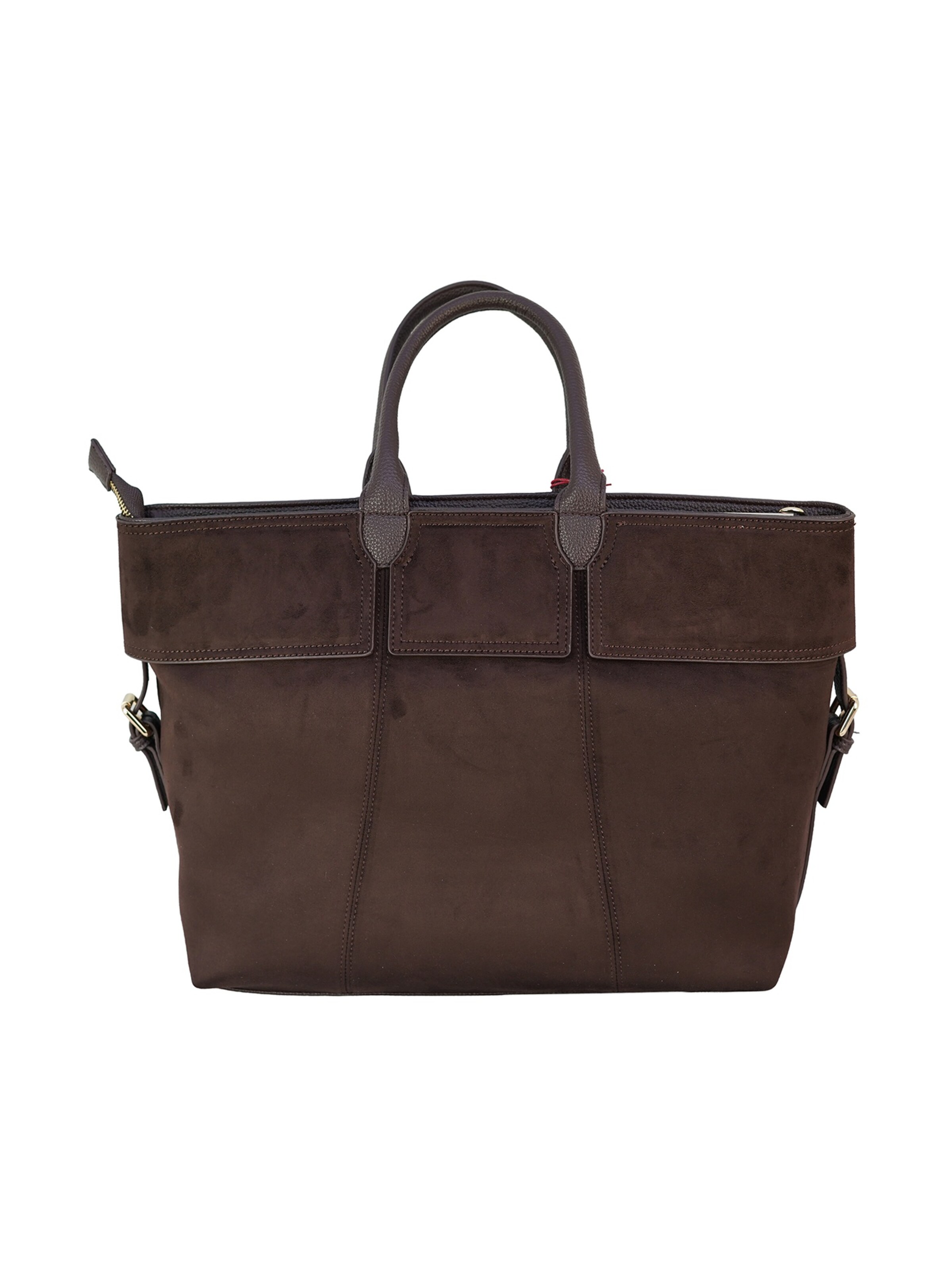 Borsa a mano 'Ecopelle' di Bruno Magli in marrone