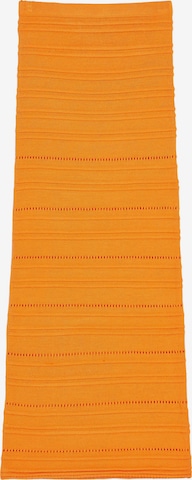 BershkaSuknja - narančasta boja: prednji dio