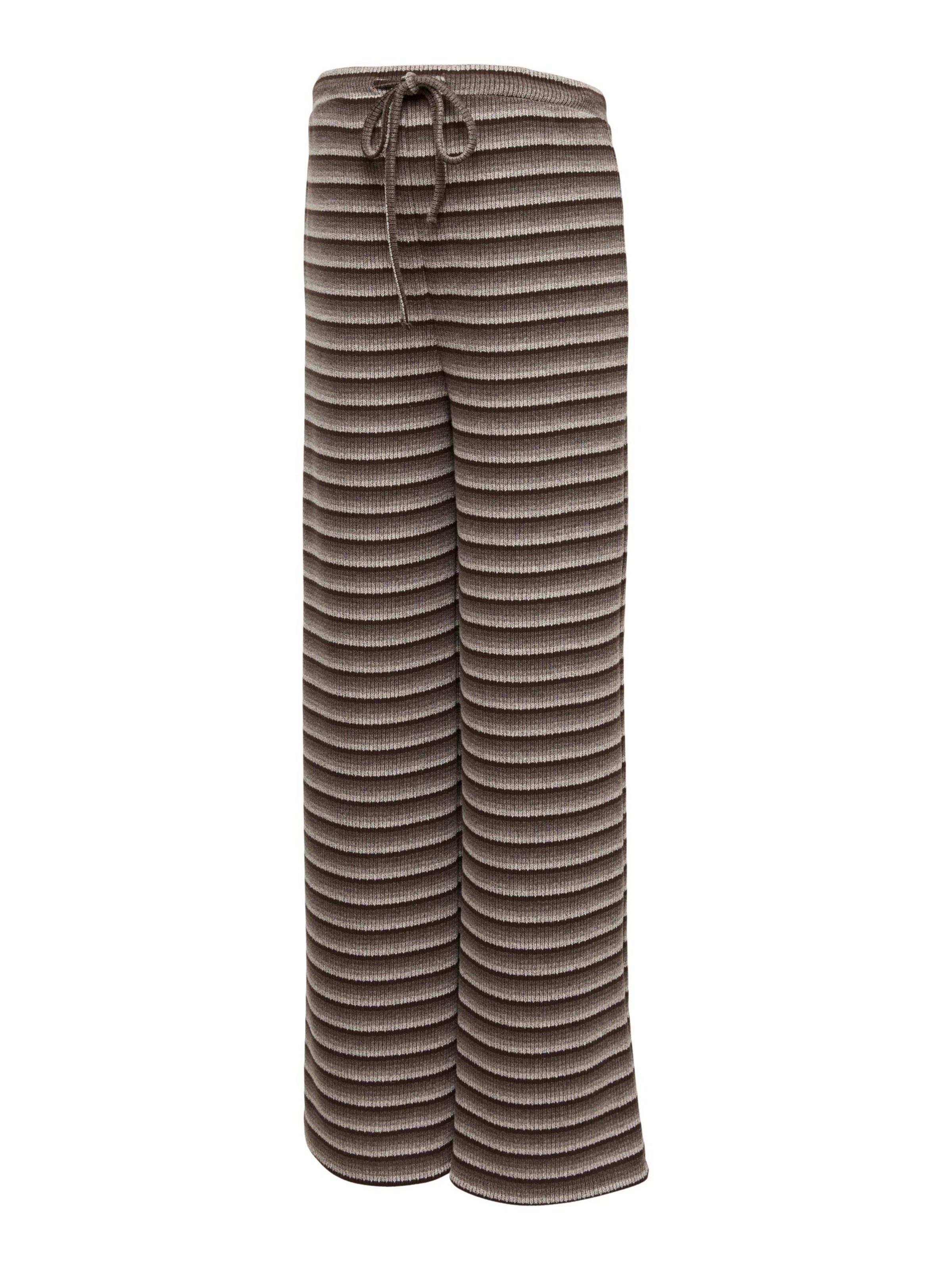 Regular Pantalon MAMALICIOUS en marron : devant