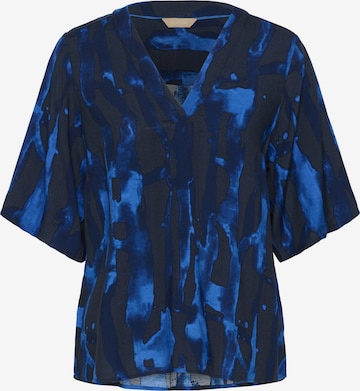 CULTURE Bluse 'Ashley Chaina' i blå: forside