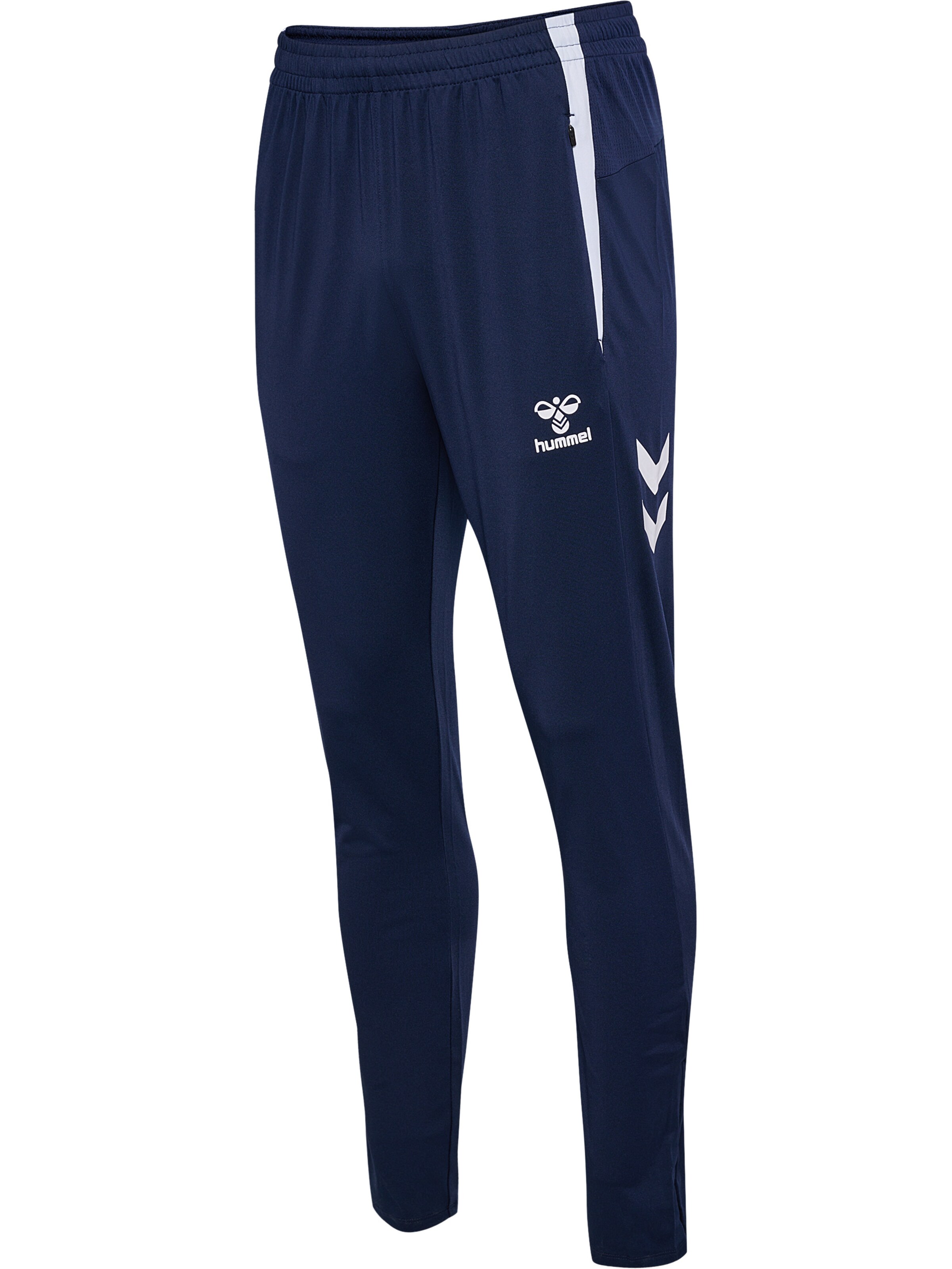 Hummel Slimfit Sportbroek 'Lead 2.0' in Blauw