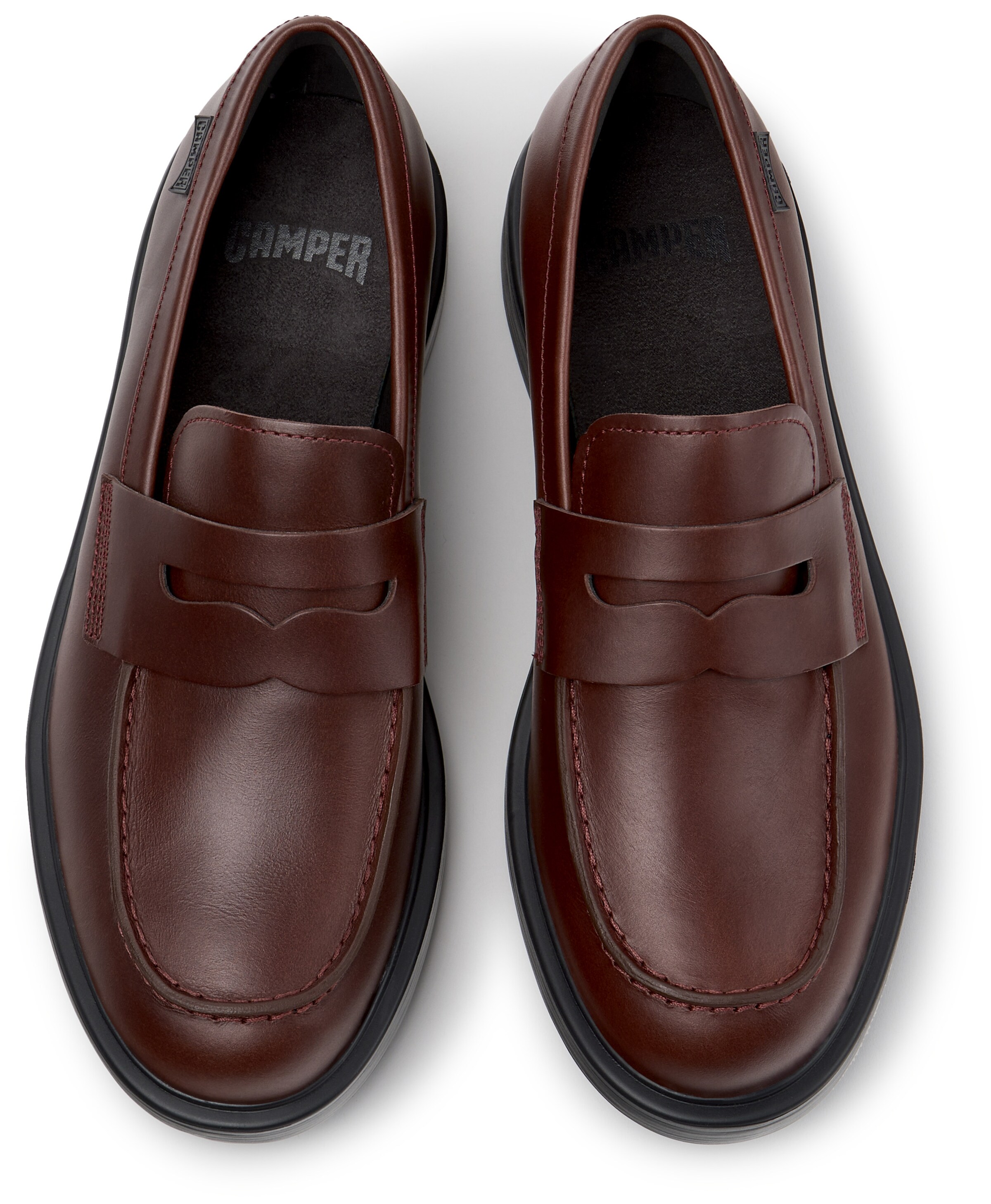 Scarpa stringata 'Dean' di CAMPER in rosso