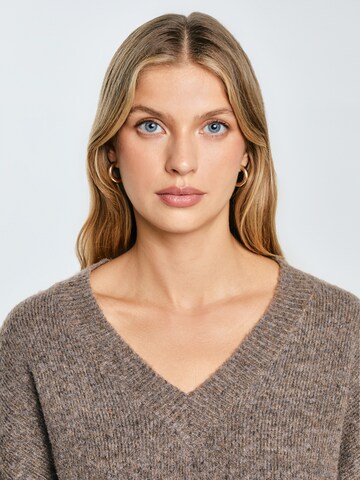 Pullover ' VIOLINA ' di BIG STAR in marrone