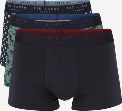 Ted Baker Boxerky - námořnická modř / smaragdová / tmavě červená, Produkt