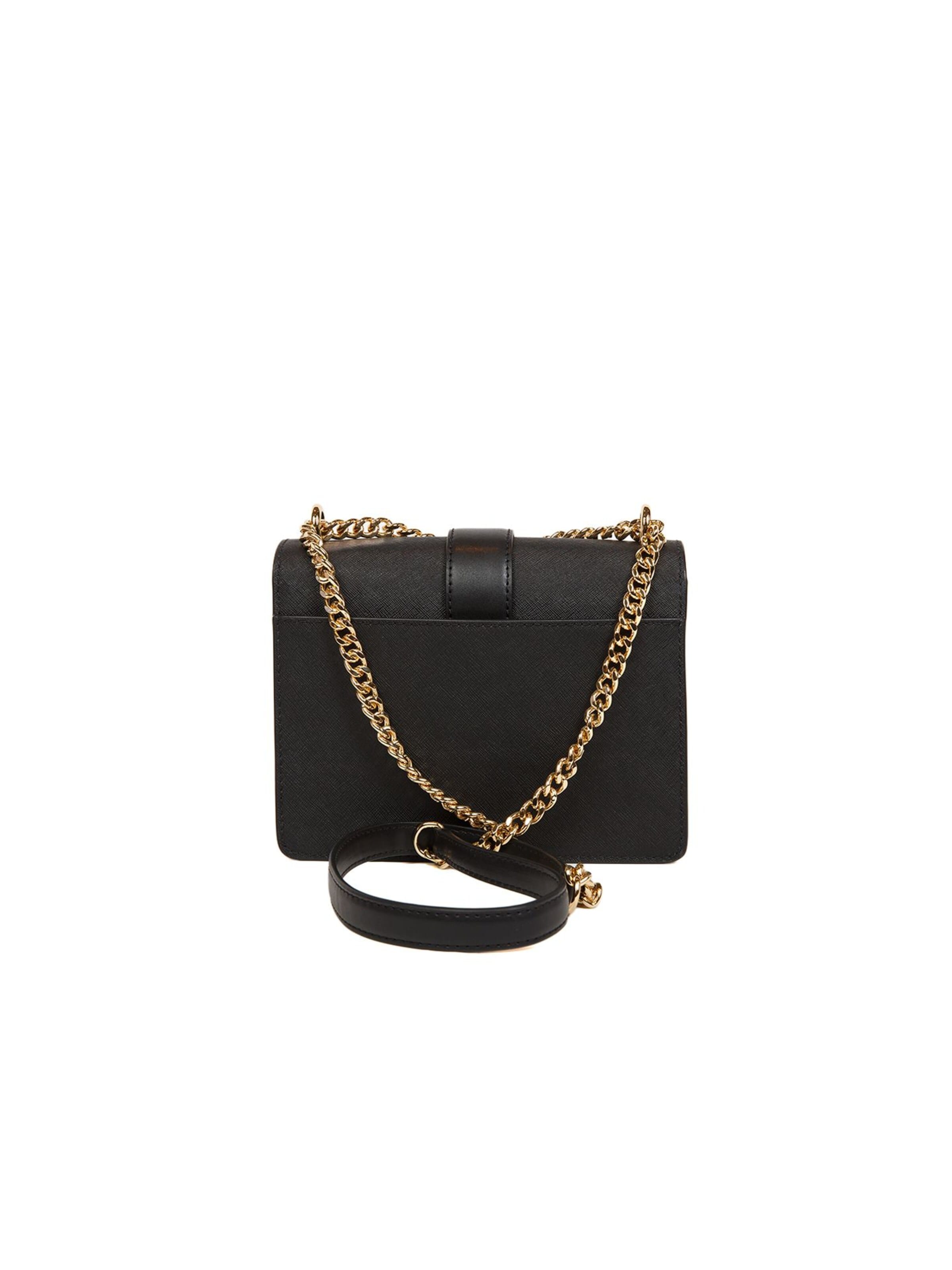 Michael Kors - Bolso de hombro 'Greenwich Small Flap Crossbody Bag' en negro