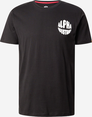 ALPHA INDUSTRIES Paita värissä musta: etupuoli