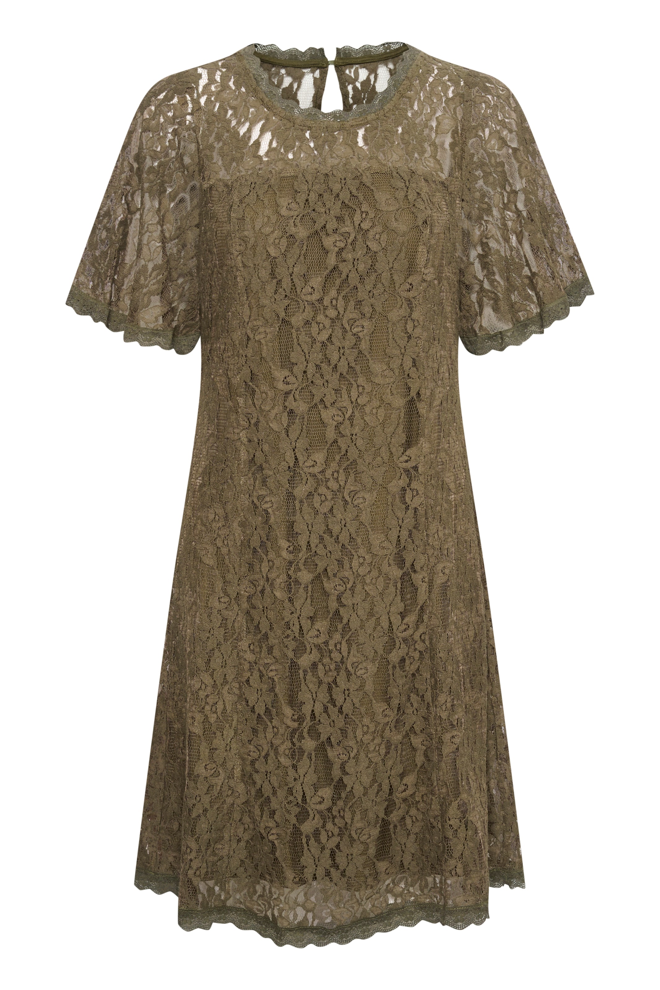 Cream Платье 'Kit' в Зеленый: спереди