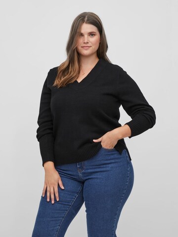 EVOKED Sweater in Black: front